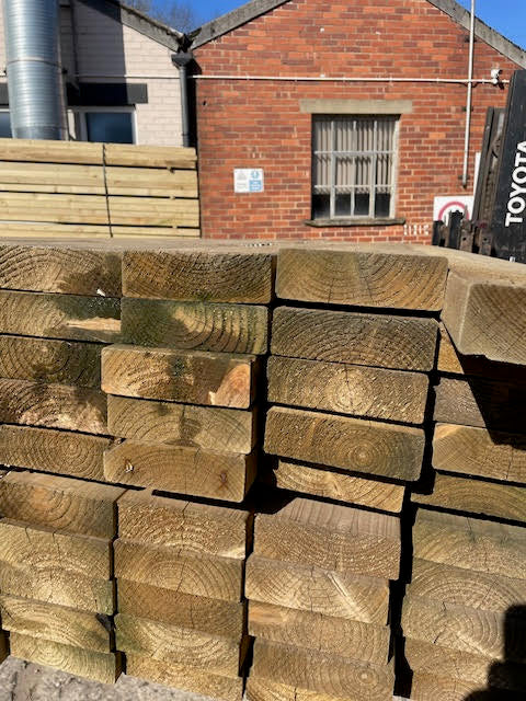 6X2 TREATED TIMBER FLOOR / ROOF / DECKING JOIST GRADED C24 - 4.8M - £17