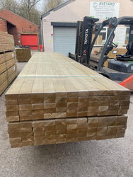 4X2 TREATED DECKING / SHED / FLOOR / ROOF JOIST - 5.4M - £11 EACH