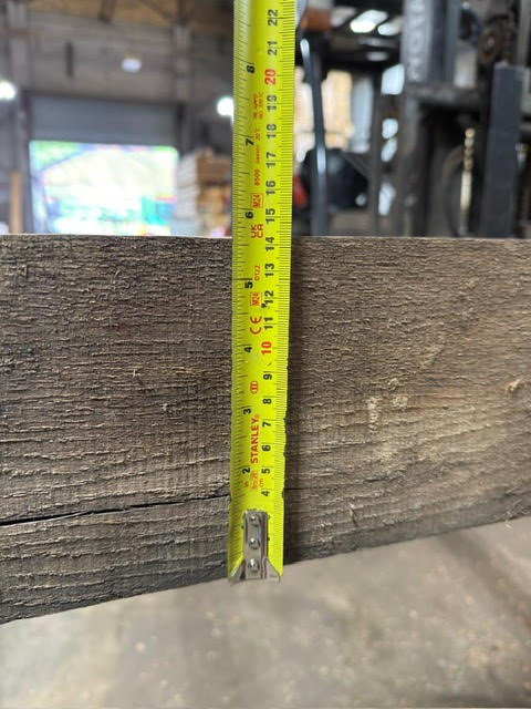 HUGE HARDWOOD OAK TIMBER BEAM / SLEEPER / LINTEL - 2.6M