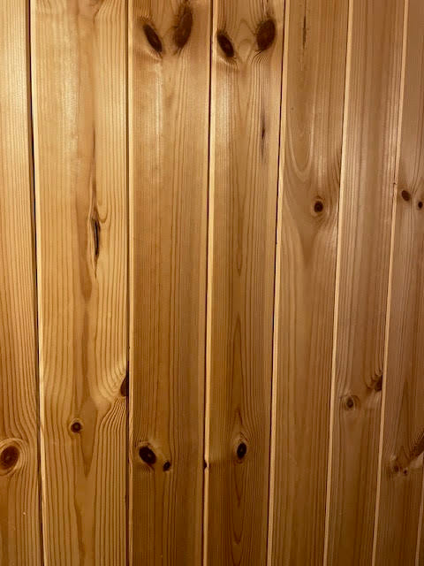 PINE INTERIOR T&G REDWOOD VGROOVE CLADDING - *£1.20* PER METER INC VAT!!