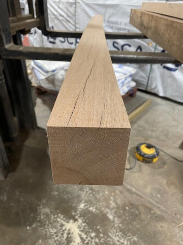6X6 OAK HARDWOOD TIMBER POSTS 2.4M - £50 EACH