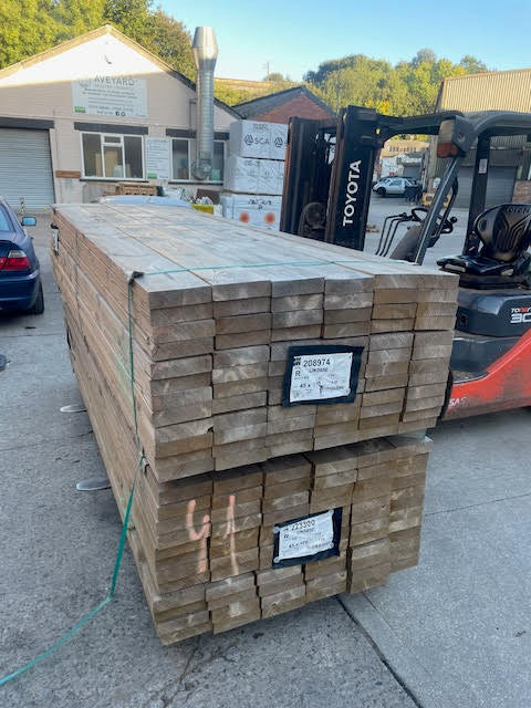 7X2 TREATED DECKING / FLOORING / ROOF JOIST C24 GRADED - 3 METER LENGTH