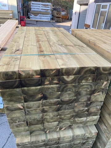 GARDEN RAILWAY SLEEPERS - 2.4M - £21 EACH
