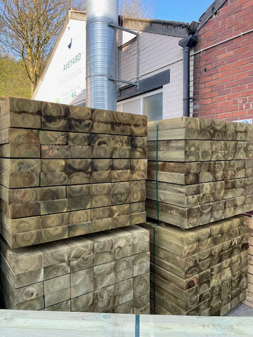 GARDEN RAILWAY SLEEPERS - 2.4M - £21 EACH