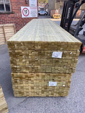 2X1 PRESSURE TREATED ROOFING BATTEN TYPE A - 10 LENGTHS 4.8M - £40