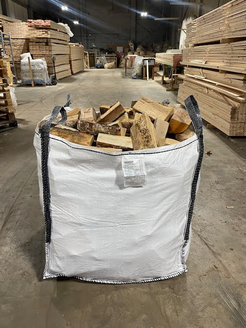 XL BULK BAG KILN DRIED HARDWOOD LOGS - £160 INCLUDES LOCAL DELIVERY
