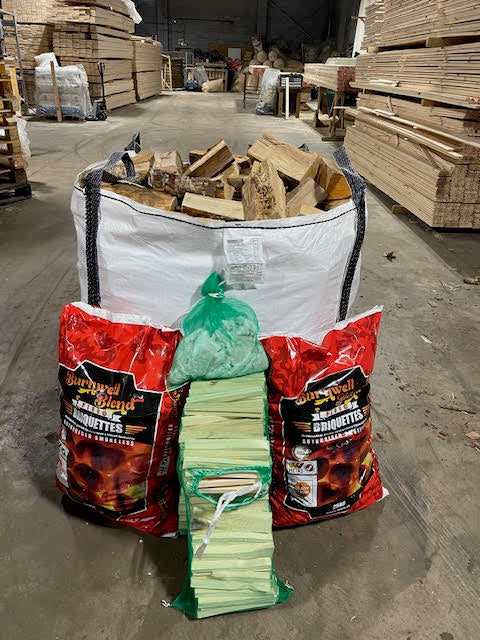 XL BULK BAG MEGA DEAL - KILN DRIED HARDWOOD LOGS - £200 DELIVERED (YORKSHIRE AREA)