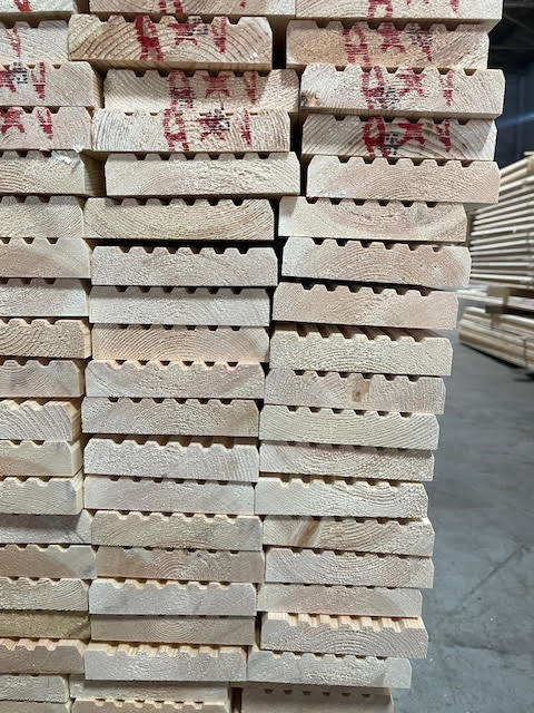 PINE TIMBER DECKING BOARD *UNTREATED* 20SQM INC FREE DELIVERY TO YORKSHIRE