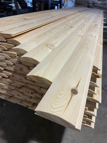 T&G LOGLAP CLADDING TIMBER 85X22 - 500 METERS INC DELIVERY TO LONDON AREA!