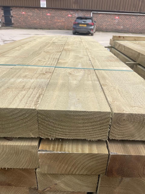 TIMBER GARDEN RAILWAY SLEEPERS - 2.4M LENGTH - £20 EACH!!