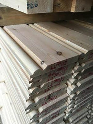 PINE TIMBER TORUS SKIRTING 145X20 100 METERS