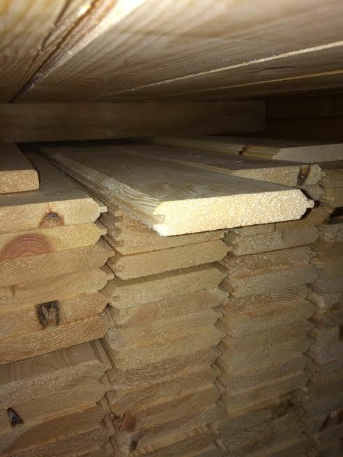 Pine Timber T&G V Groove Cladding 110 X 20mm 2.1MTR X 5 Lengths