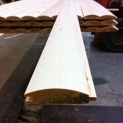 LOGLAP T&G PINE REDWOOD CLADDING 85X22 £1.65 PER METER INC VAT!