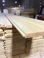 Pine Timber V Groove Cladding 110 X 13mm 2.25MTR X 5 Lengths