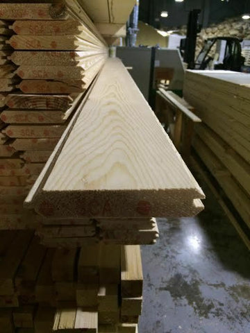VGROOVE T&G PINE MATCHBOARD - 100 meters INC DELIVERY in 2.4m lengths